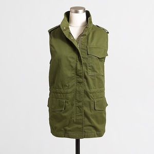 J.Crew Sherpa-lined Utility Vest
